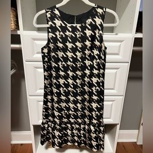 J.Crew Houndstooth Shift Dress, Size 00